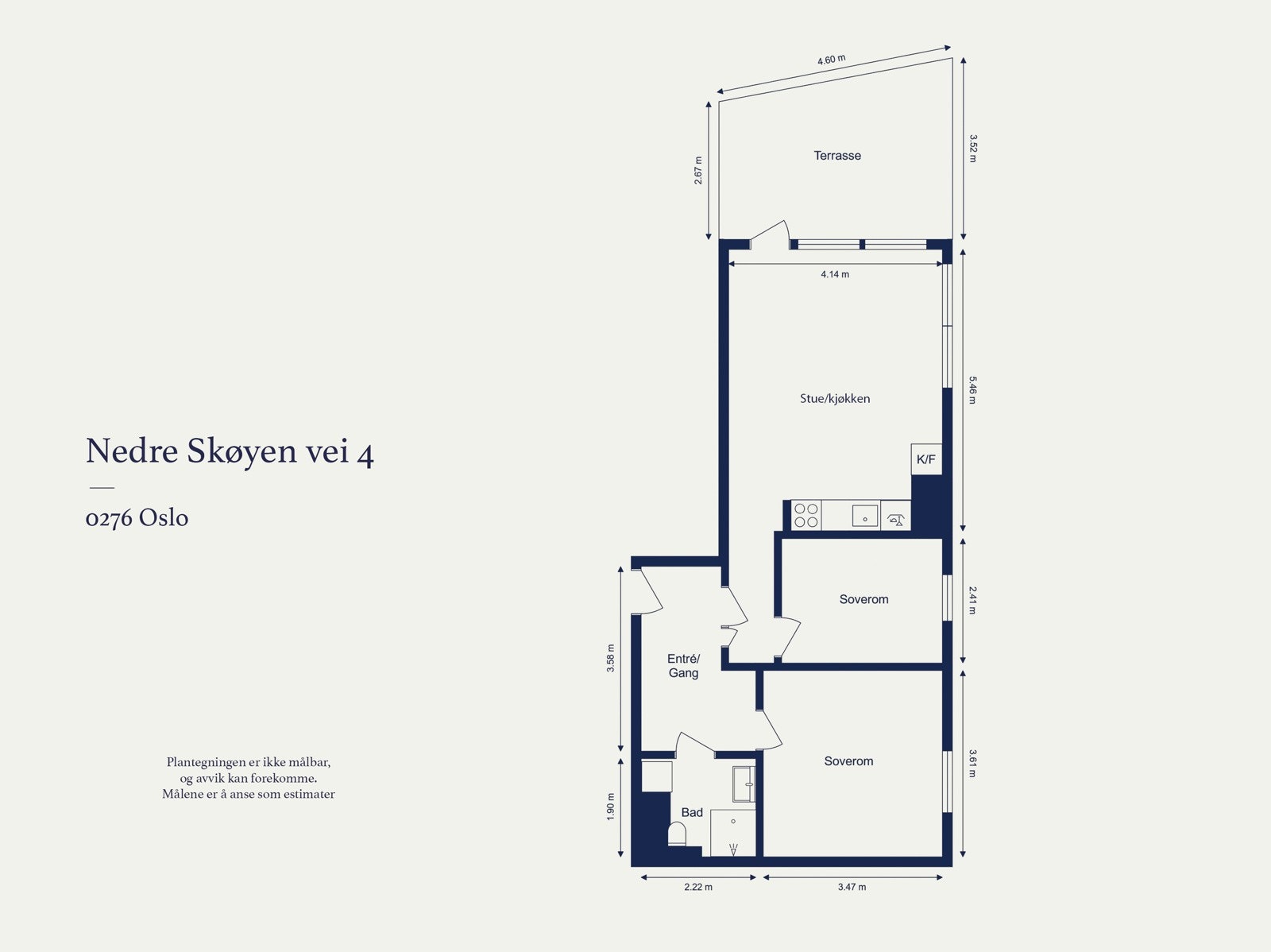 Plantegning | Nedre Skøyen vei 4 Galleribilde
