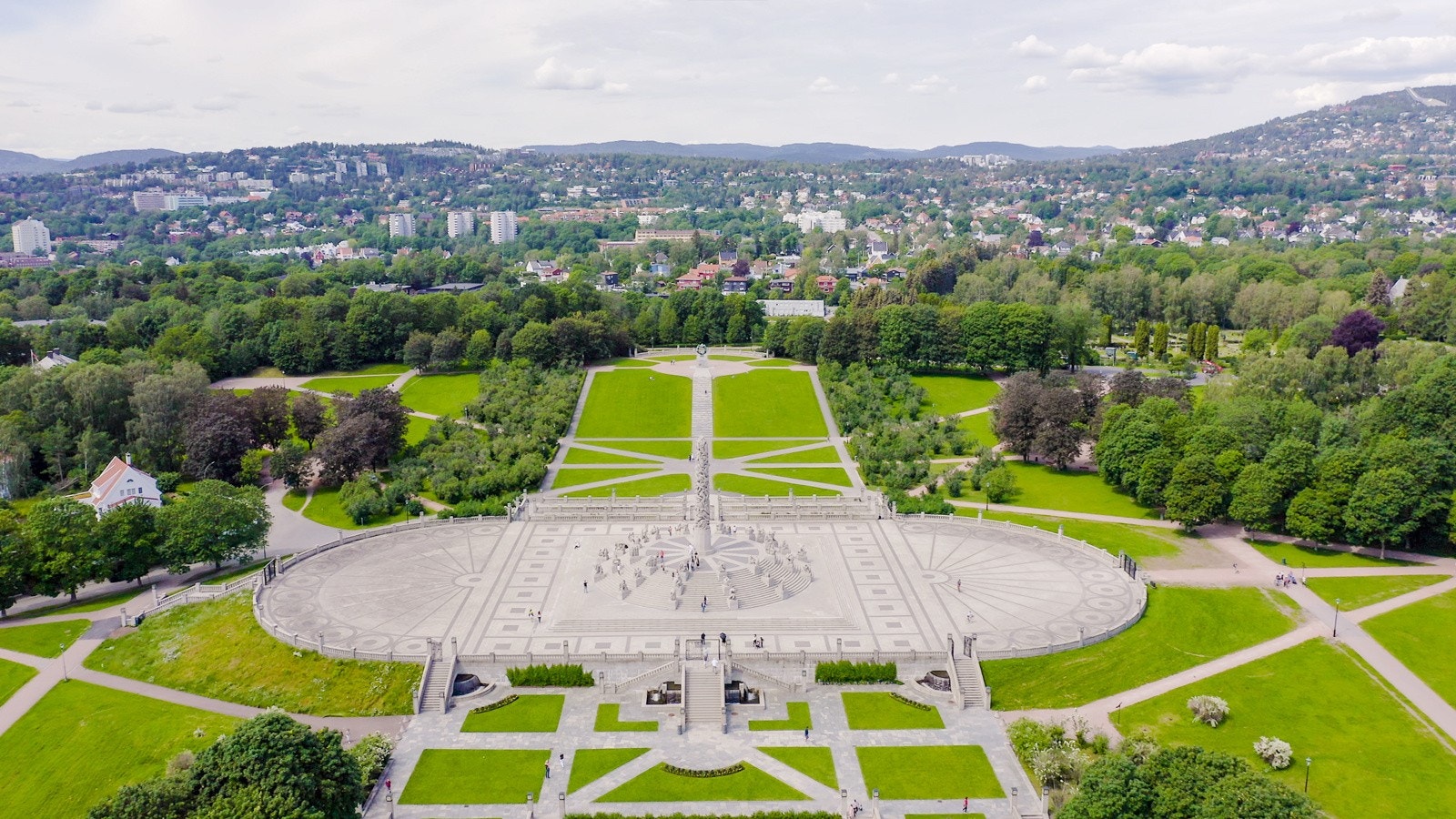 Frognerparken. Galleribilde