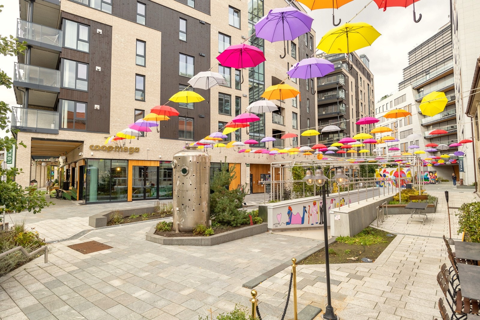 Harbitz torg. Galleribilde