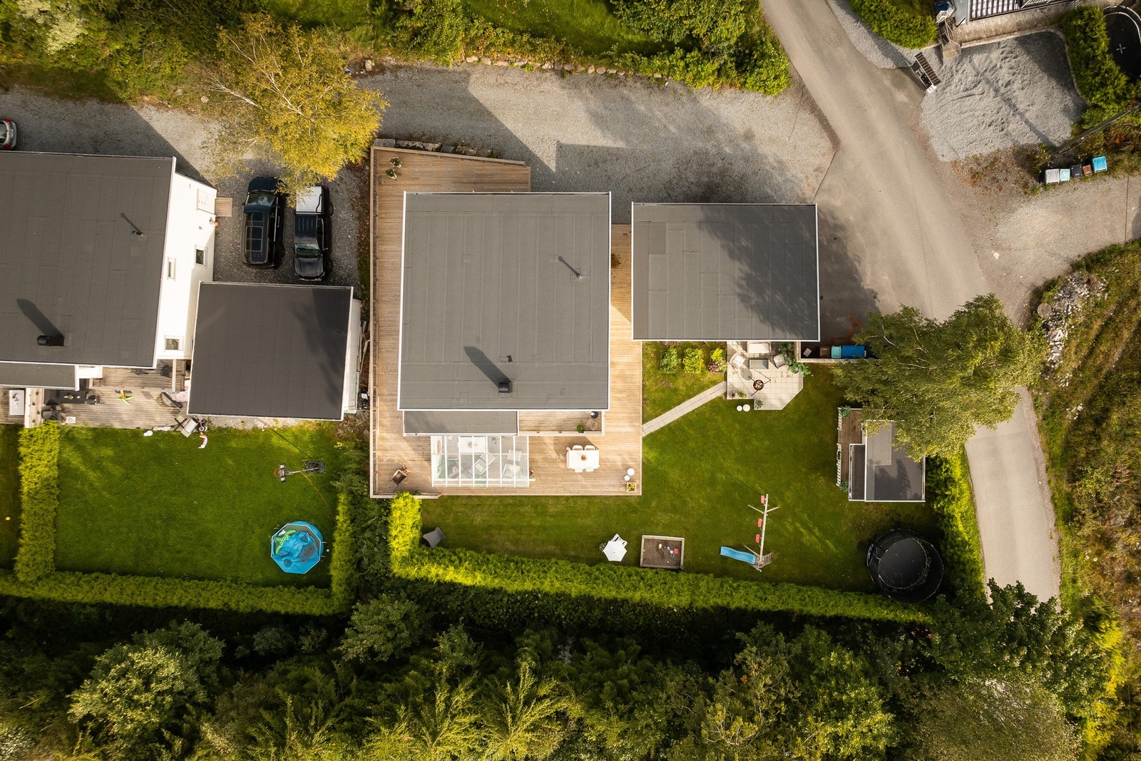 Attraktiv plassering på enden. Galleribilde