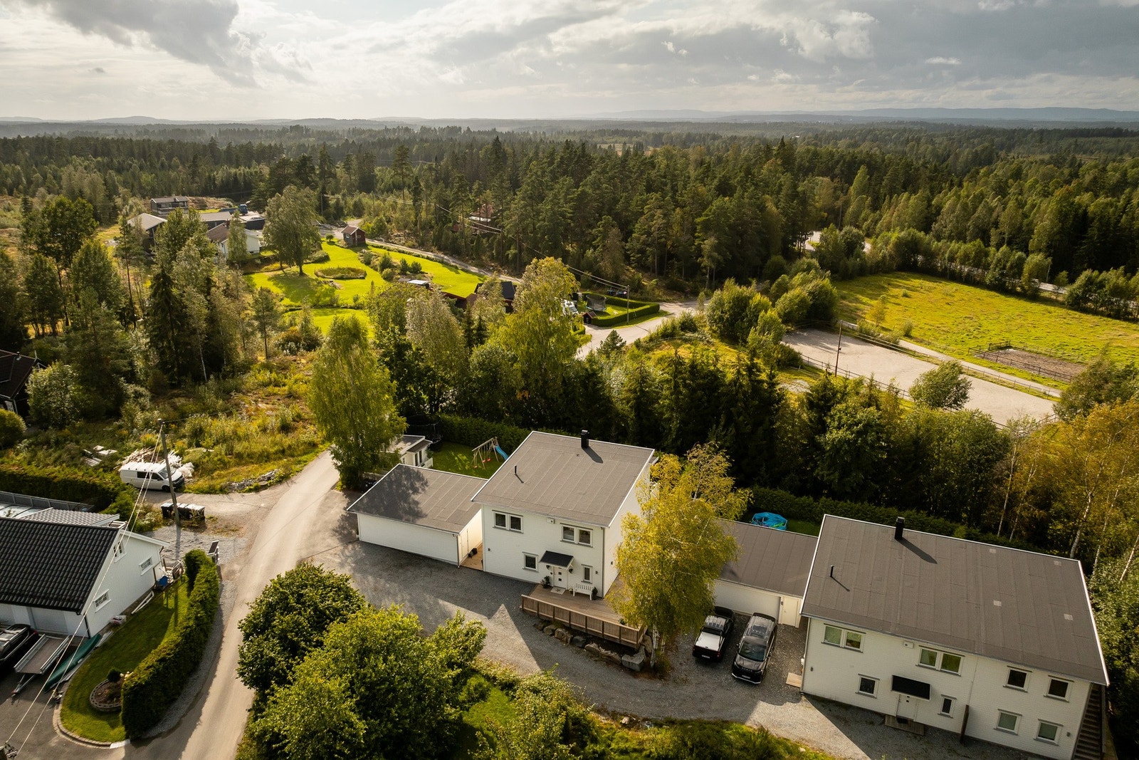 Kort vei til vakre tur- og rekreasjonsområder. Galleribilde