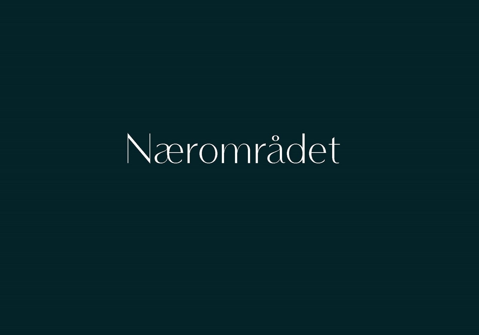 Nærområdet. Galleribilde