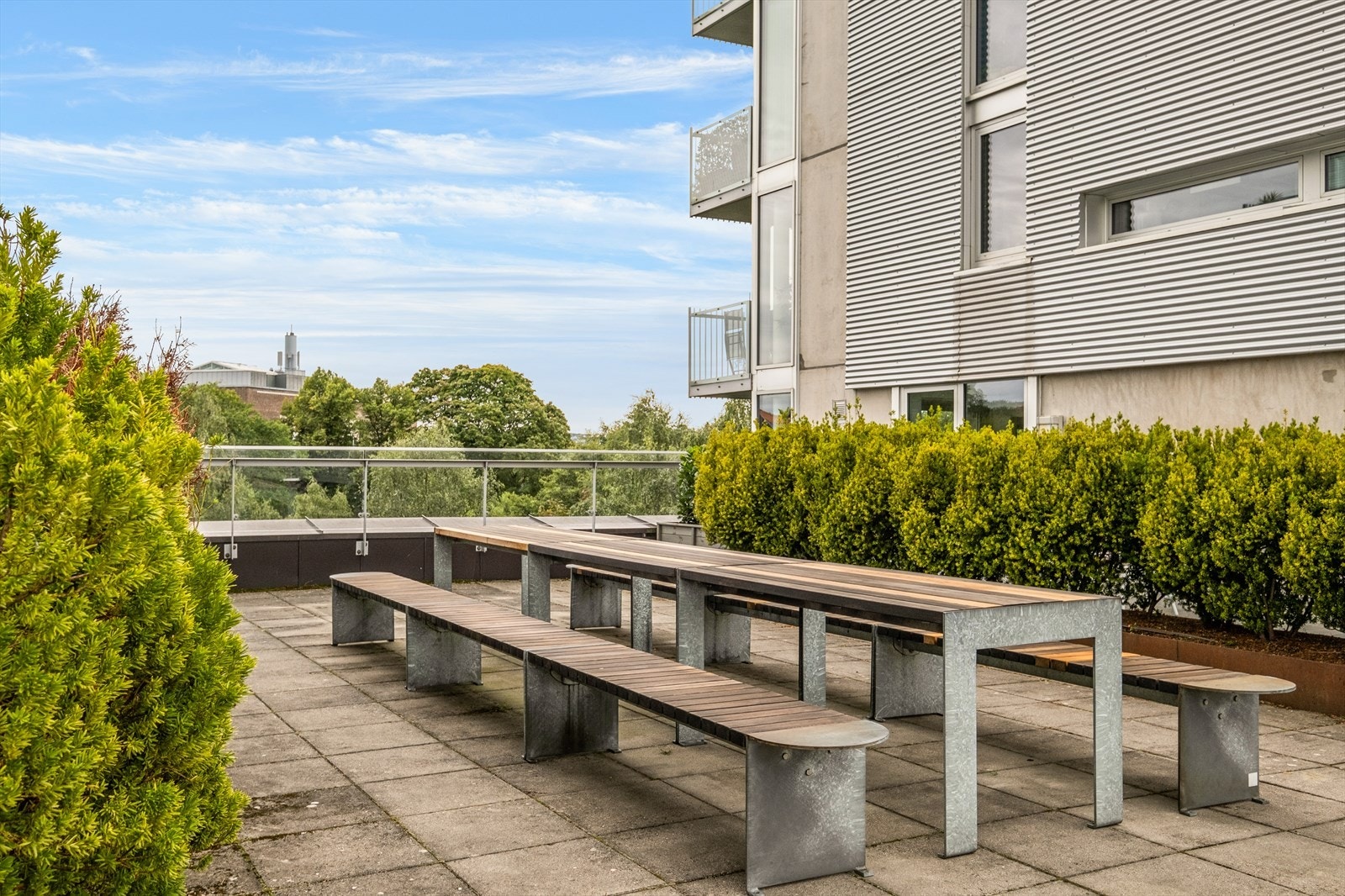 Felles takterrasse for beboerne i 7.etasje. Galleribilde