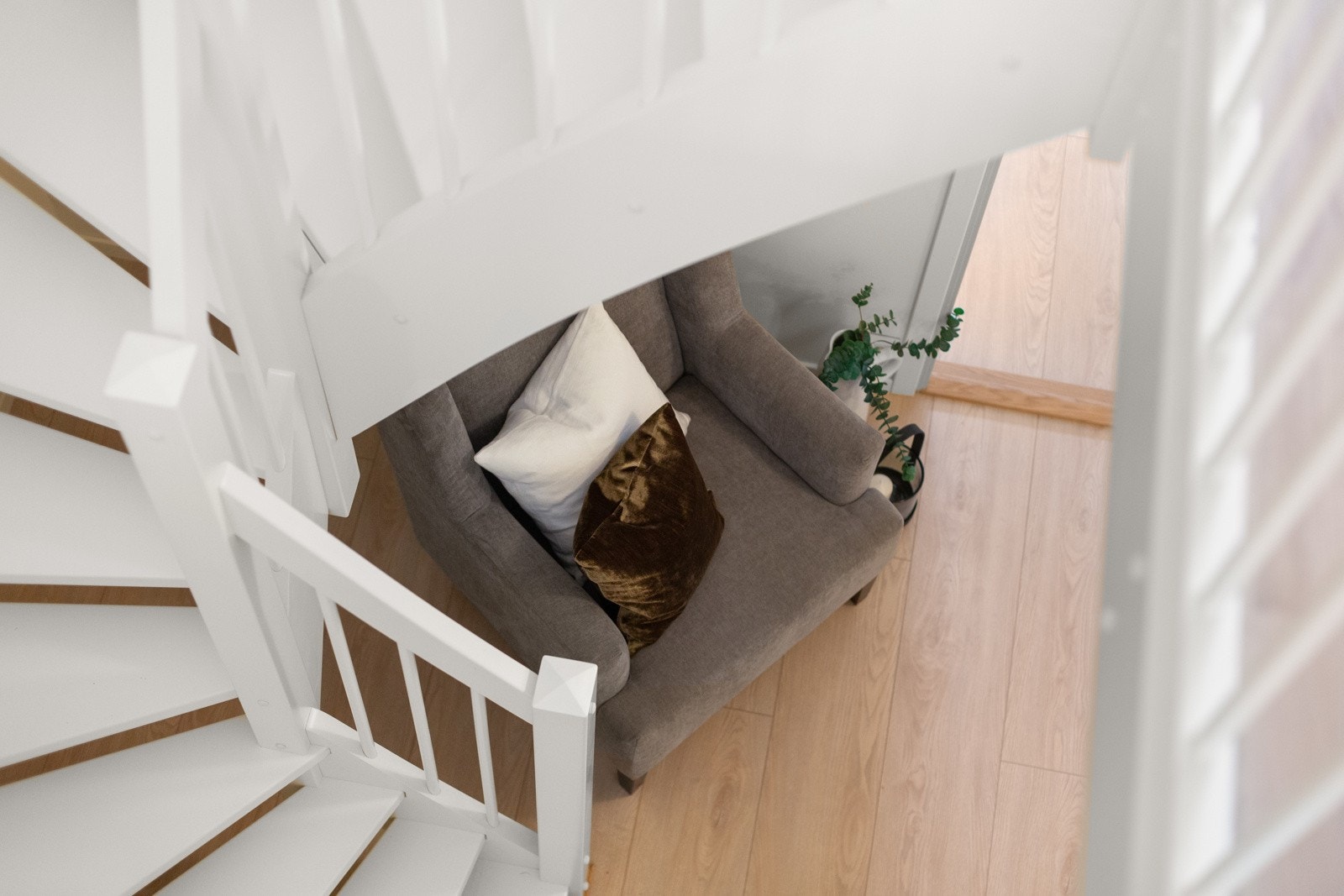 Trapperom fra 5. til 4. etasje. Galleribilde