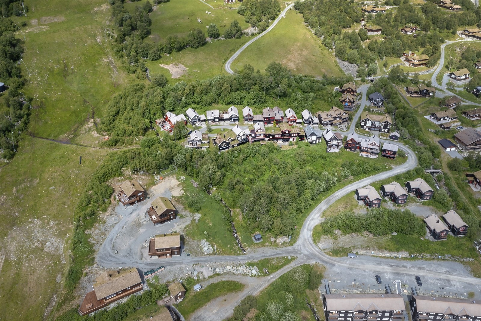 Oversiktsbilde som viser både felt 1 og 2 Galleribilde