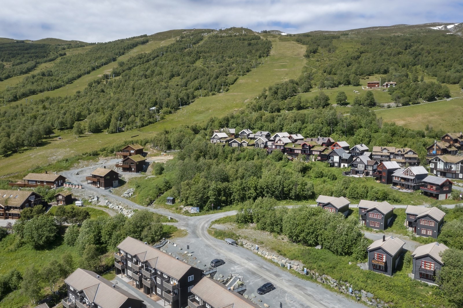 Oversiktsbilde som viser både felt 1 og 2 Galleribilde