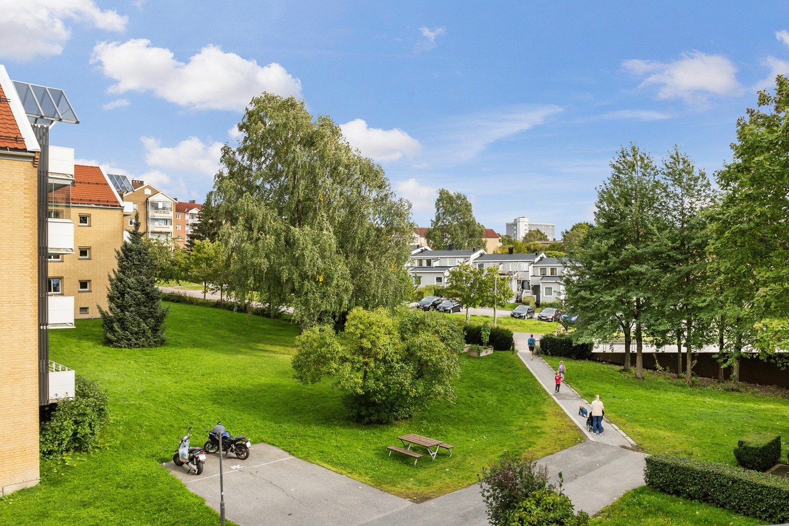 Koselige områder i borettslaget Galleribilde