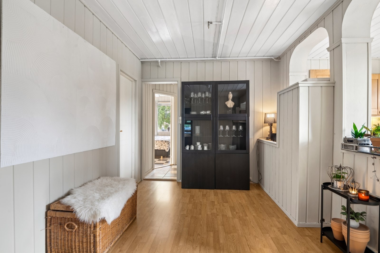 Her er det også plass til spisebord eller annet ønsket møblement. Galleribilde