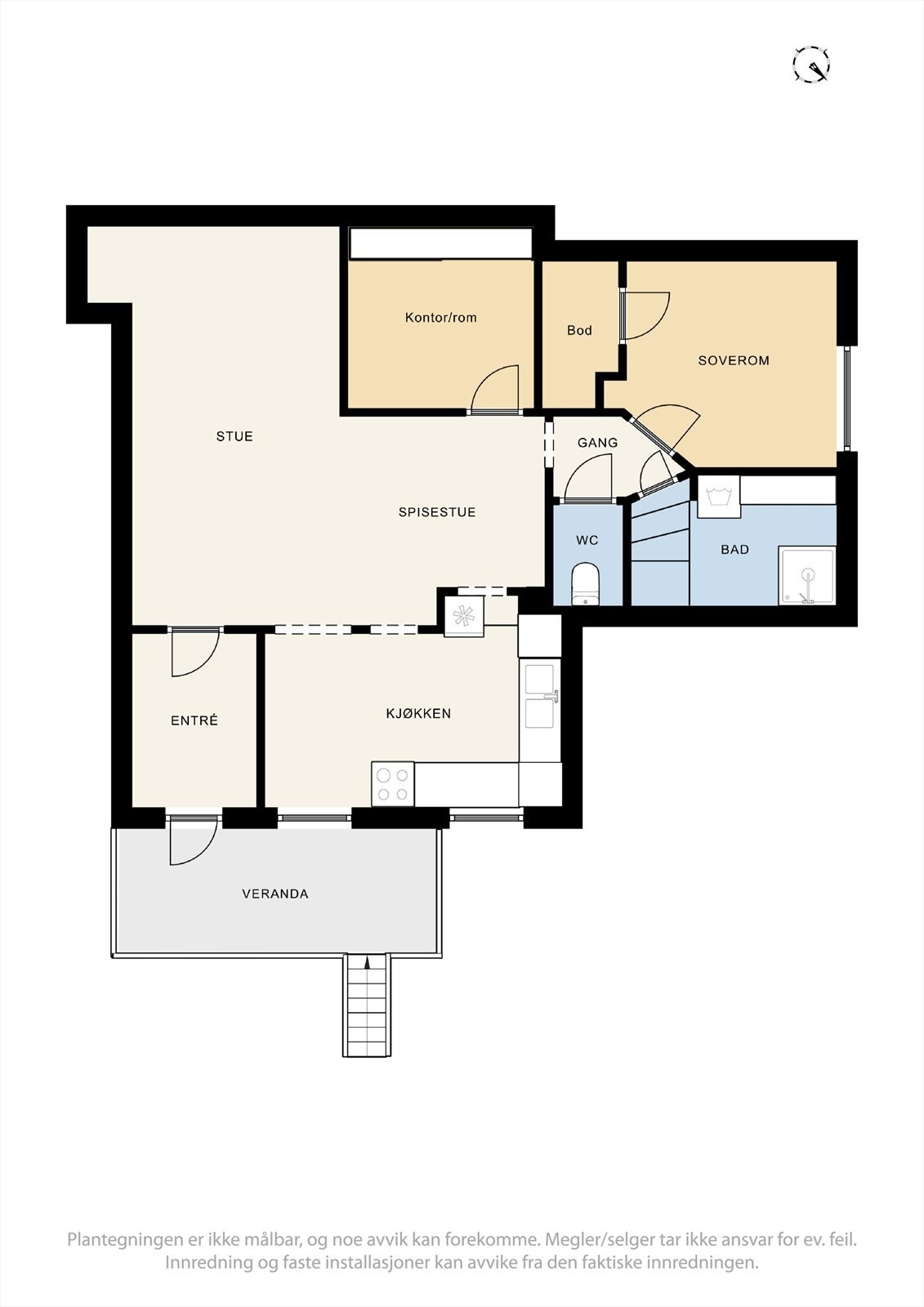 Plantegning 2. etasje. Galleribilde