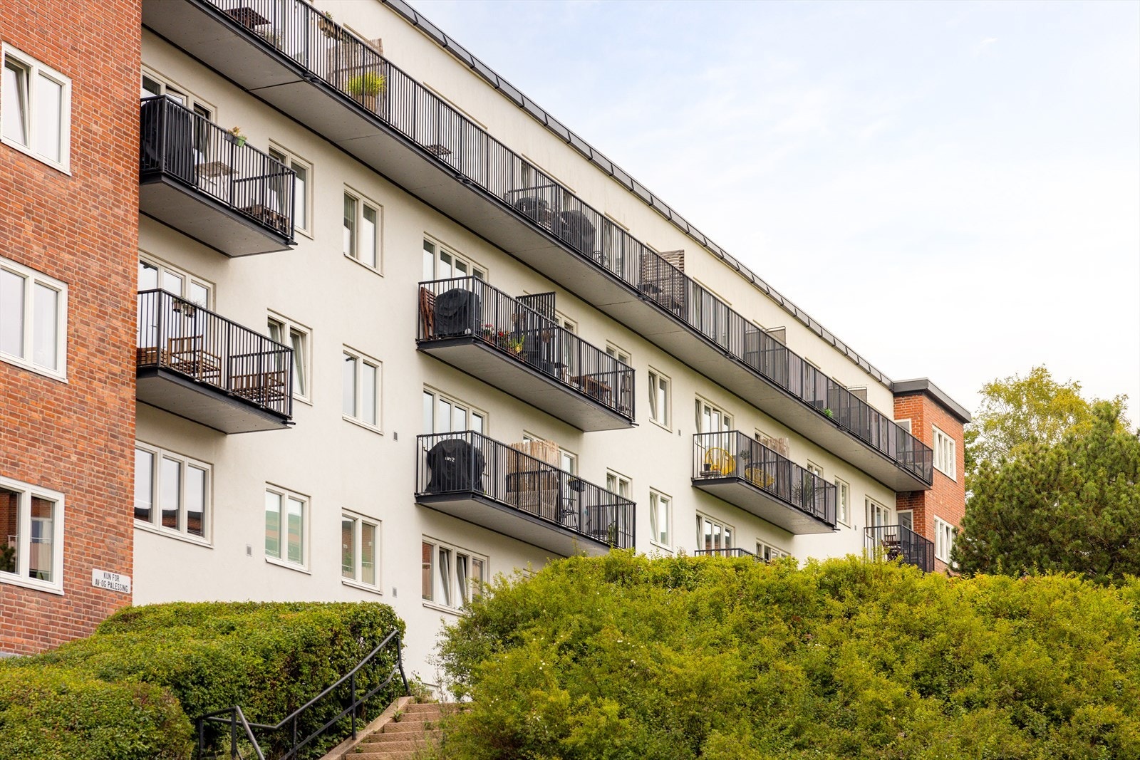 Leiligheten har en sentral og attraktiv beliggenhet på Rosenhoff. Galleribilde