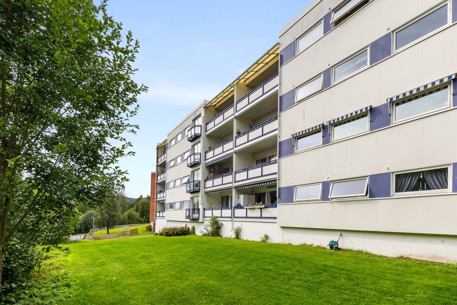 Fasade sett fra balkongsiden Galleribilde