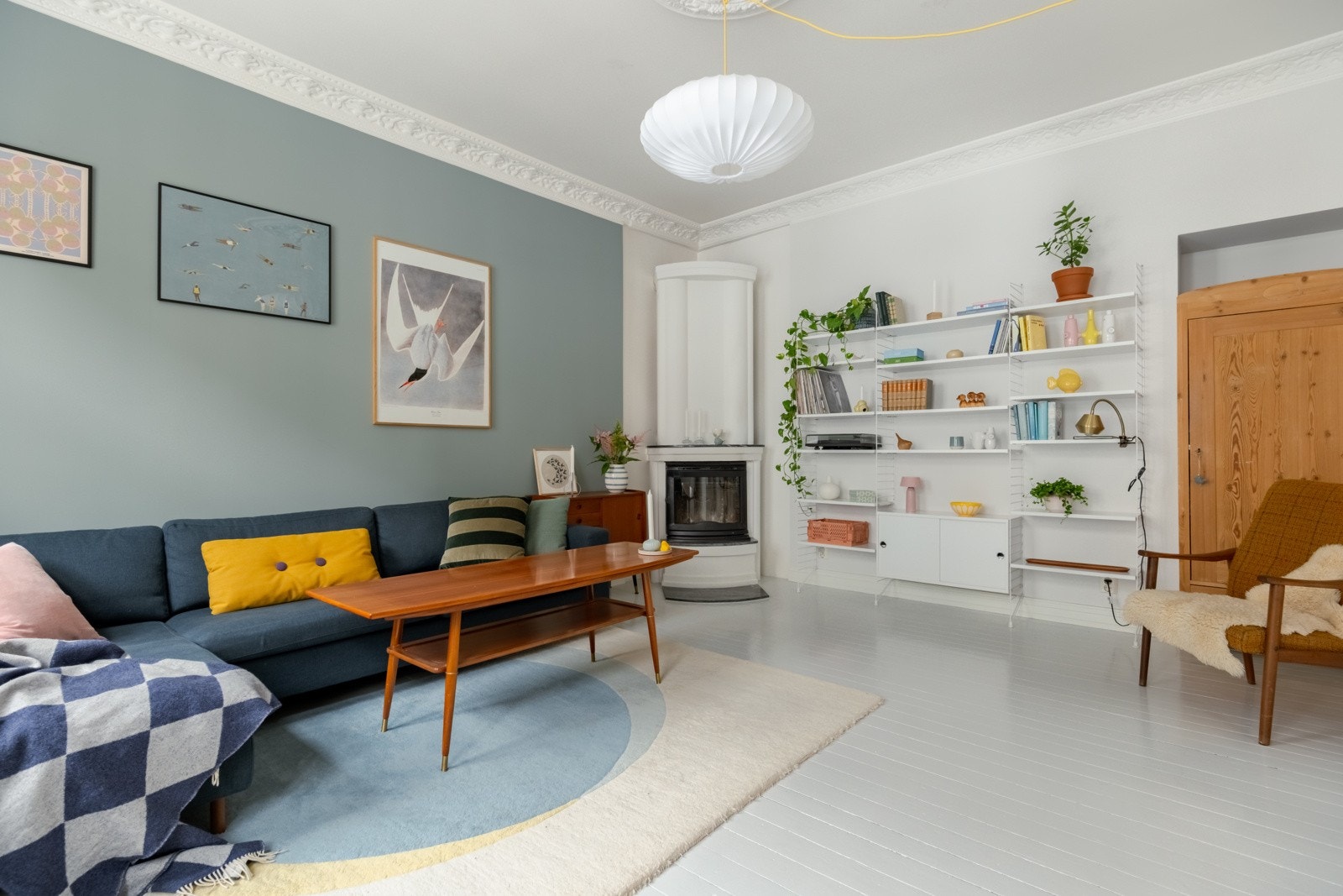 Dette rommet er i dag mer sofarom og slappe-av sone. Galleribilde