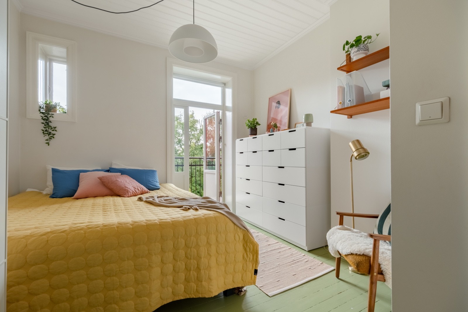 Nå er vi inne på hovedsoverommet. Galleribilde
