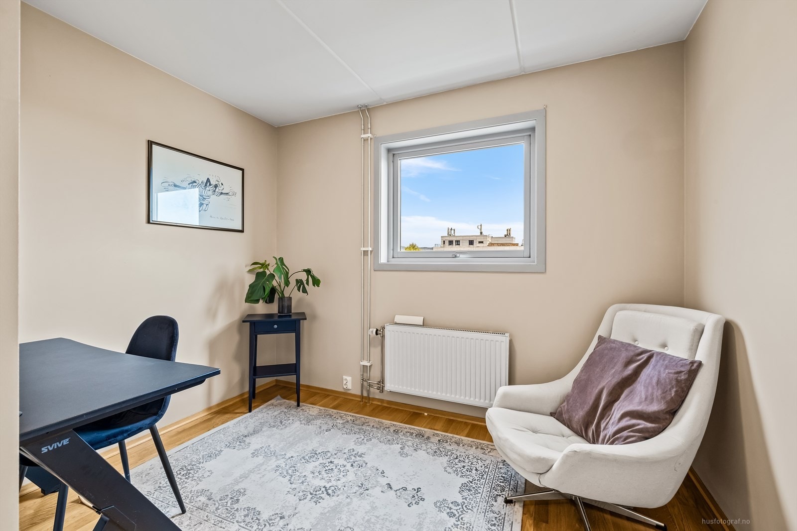 Lyst og innbydende soverom nr. 2. Galleribilde