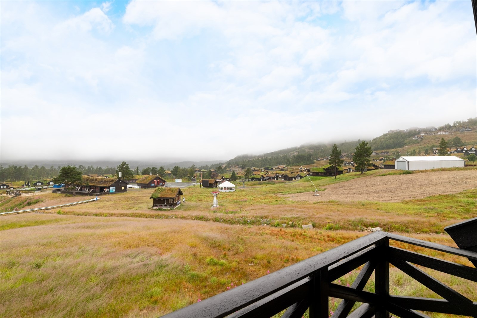 Utsikt fra terrassen Galleribilde