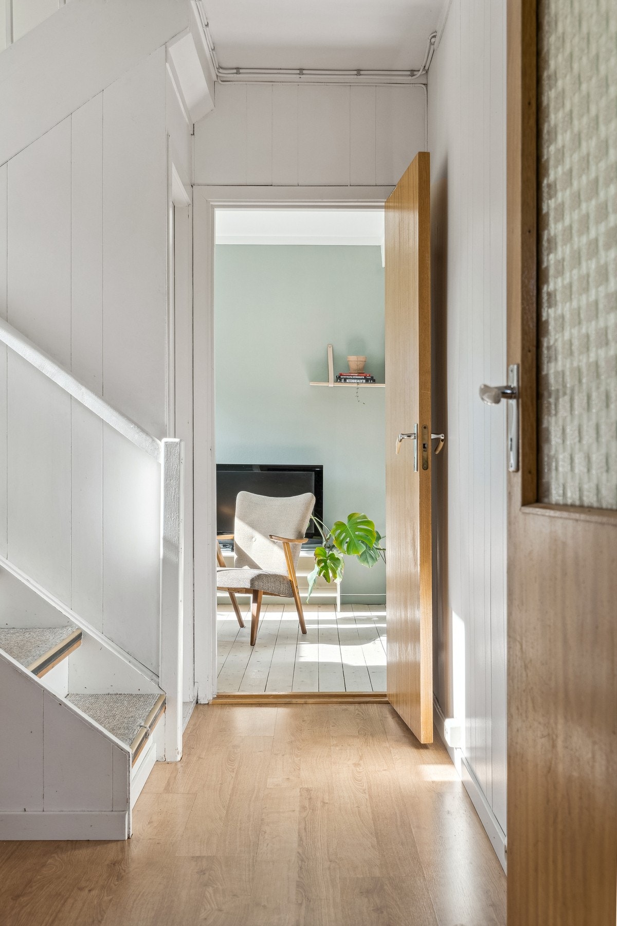 Vi tar trappa opp i loftsetasjen. Galleribilde