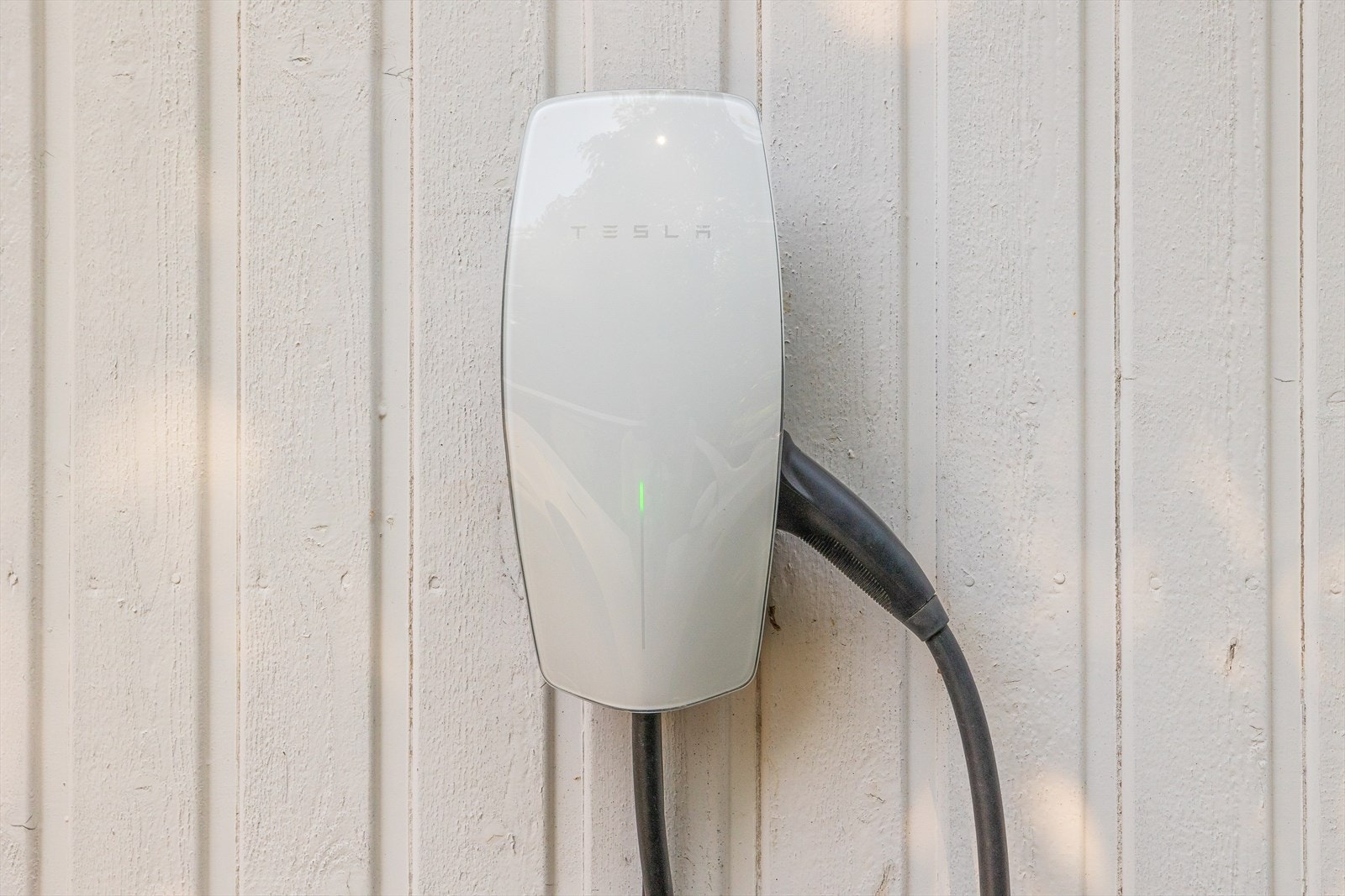 Det er lagt opp el-bil lader. Galleribilde