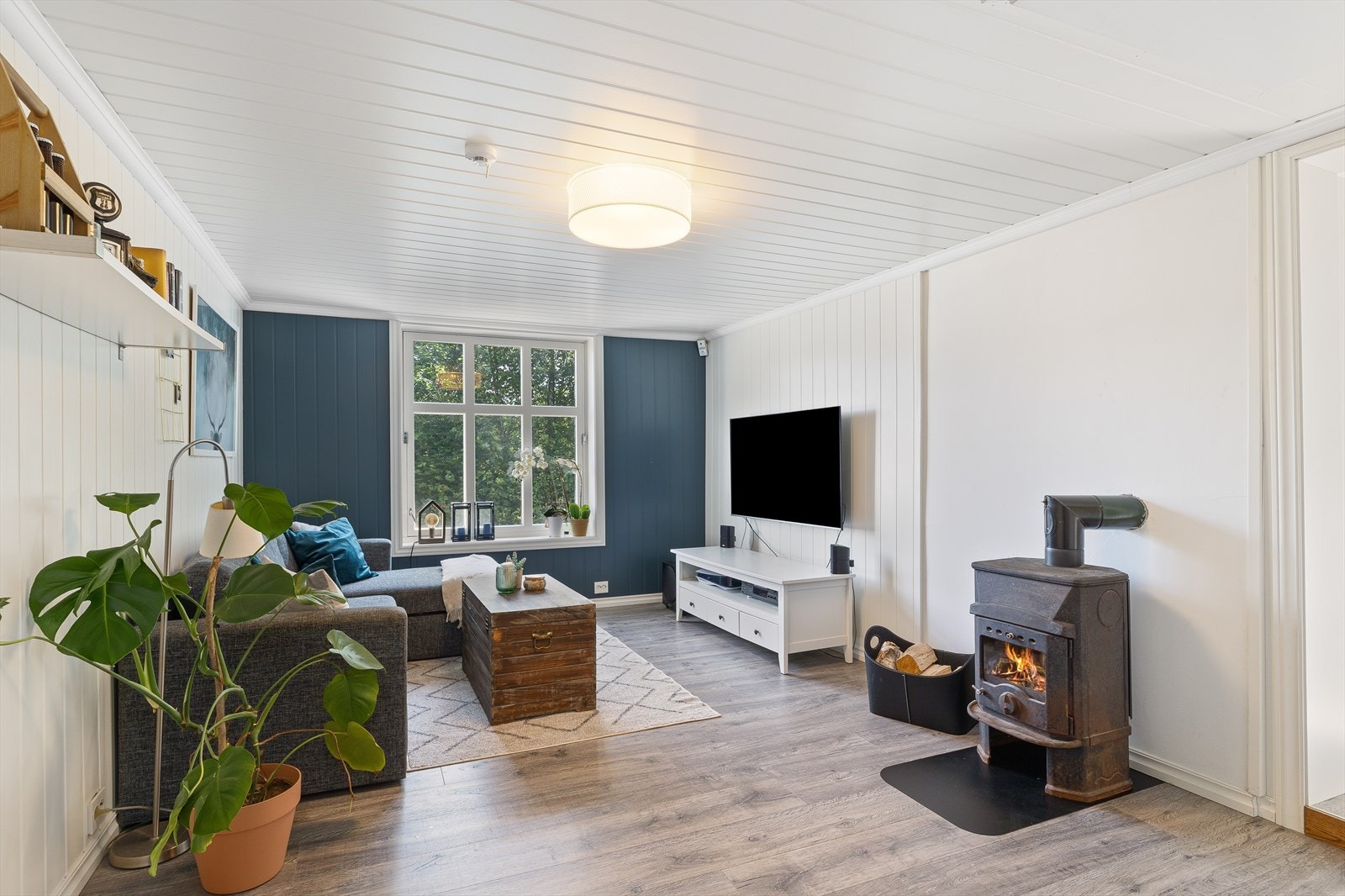 Velkommen opp til en hyggelig loftsstue. Galleribilde