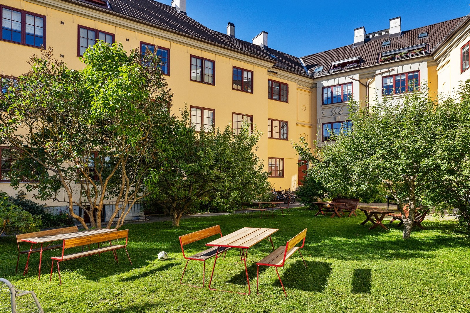 Borettslaget har egne fellesområder. Galleribilde