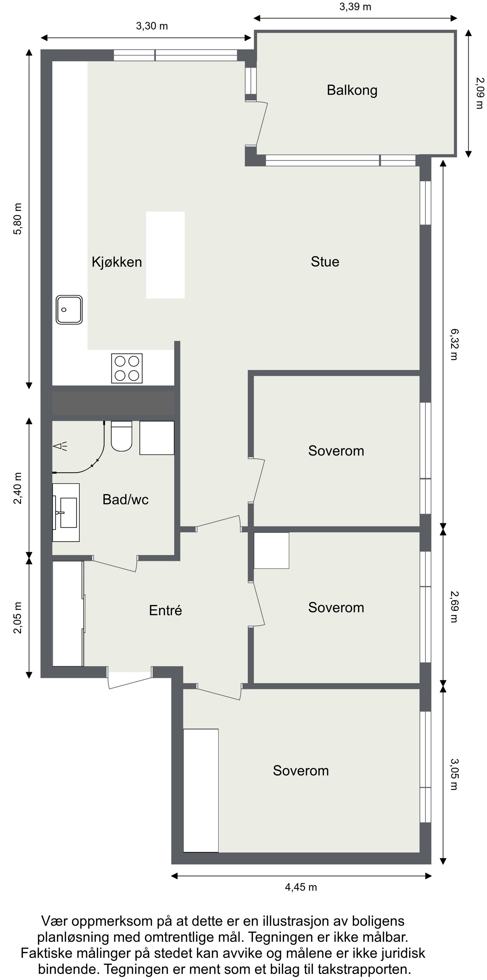 Alternativ planskisse Galleribilde