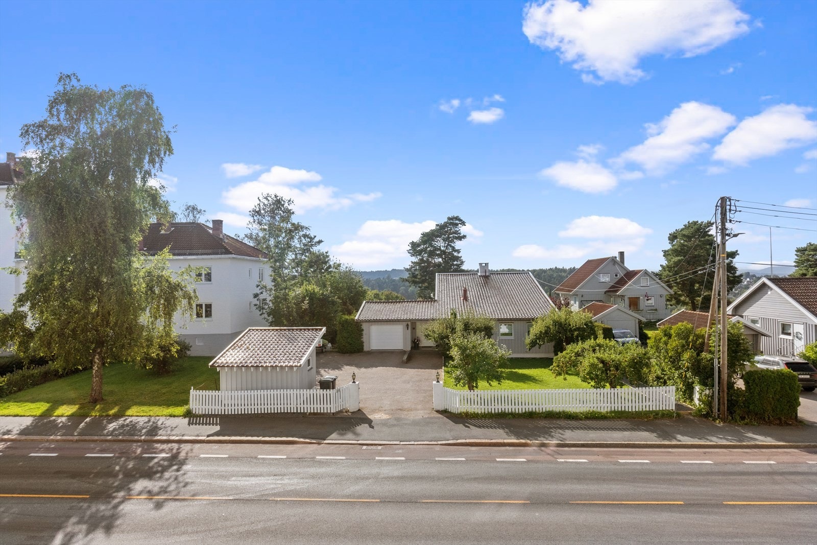 Utsyn fra balkongen. Galleribilde