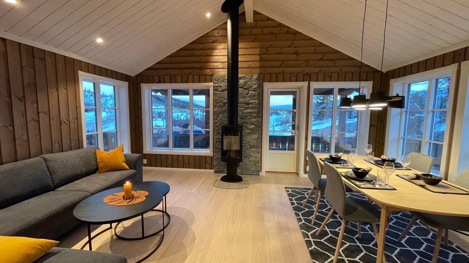 Kunde tilpasset farge og kjøkken. Galleribilde