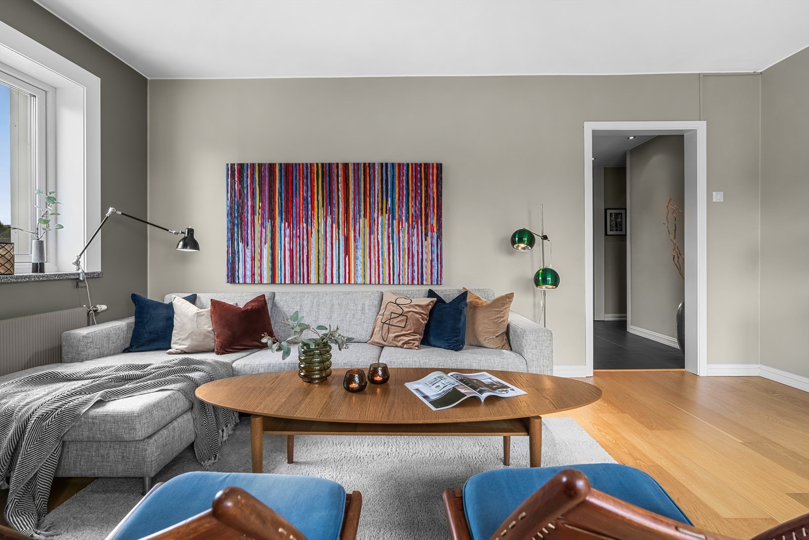 Her kan man nyte fritiden i sofakroken. Galleribilde