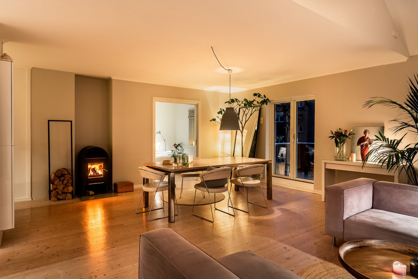 Peisovnen er et flott tilskudd på høstkveldene. Galleribilde