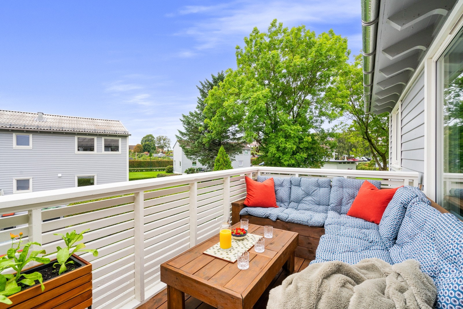 Her får man nydelig kvedssol! Galleribilde