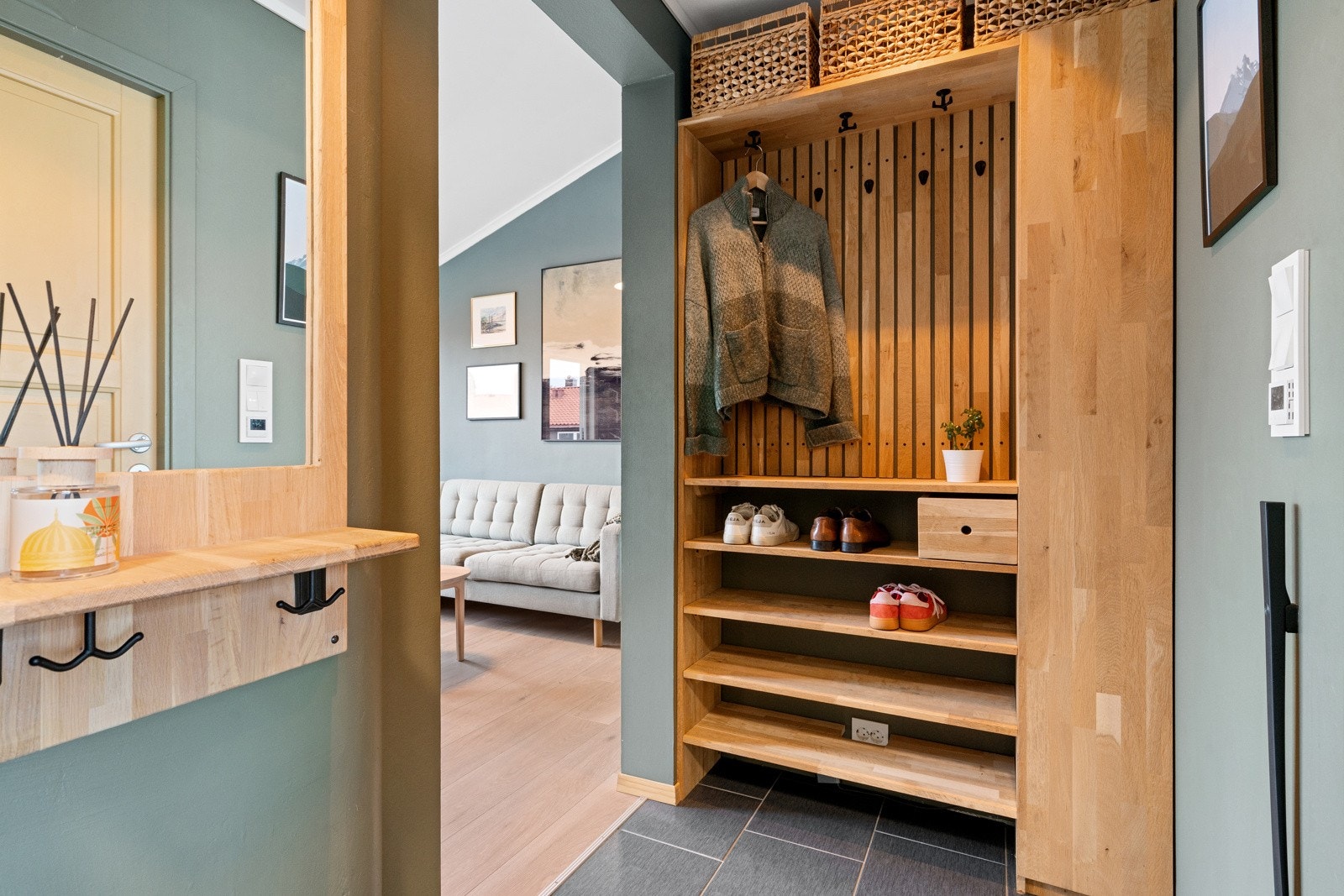 Innbydende entré. Galleribilde