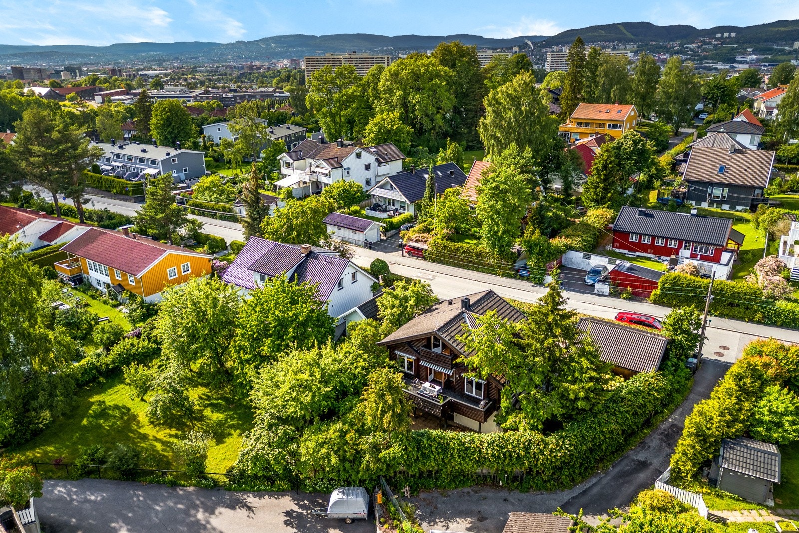 Det er gangavstand til det aller meste man trenger i hverdagen Galleribilde