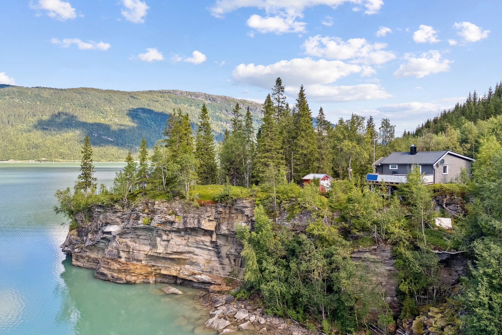 Idyllisk beliggenhet Galleribilde