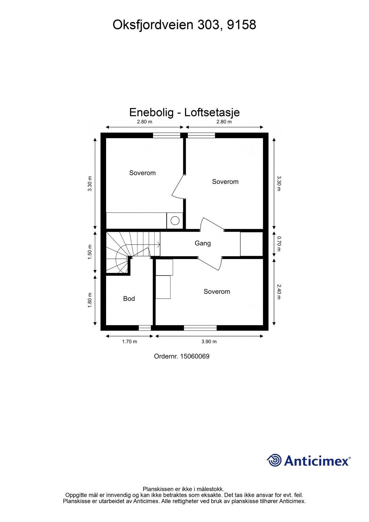 Plantegning 2. Etasje Galleribilde