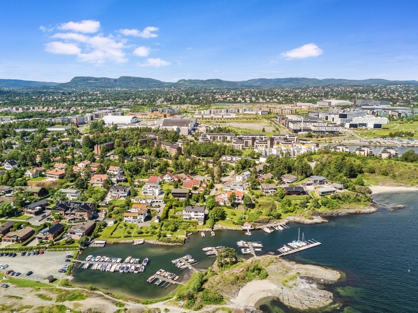 Pelvika dronefoto Galleribilde