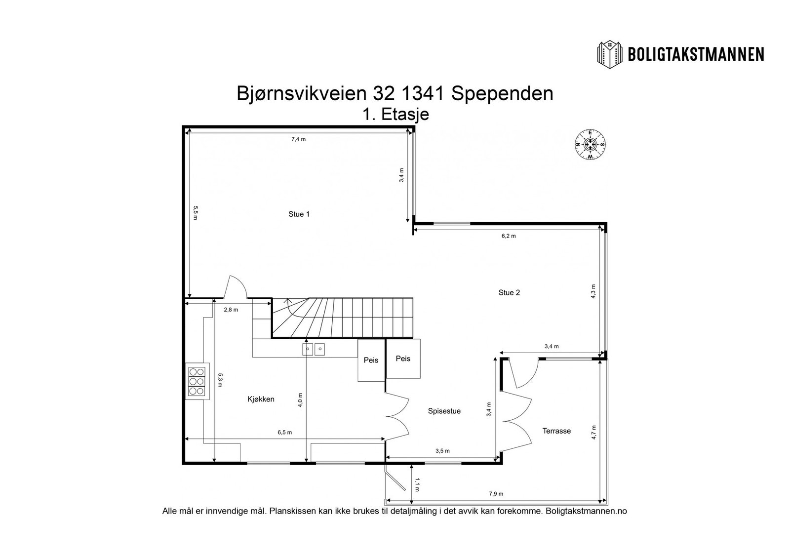 Boligens 1.etasje Galleribilde
