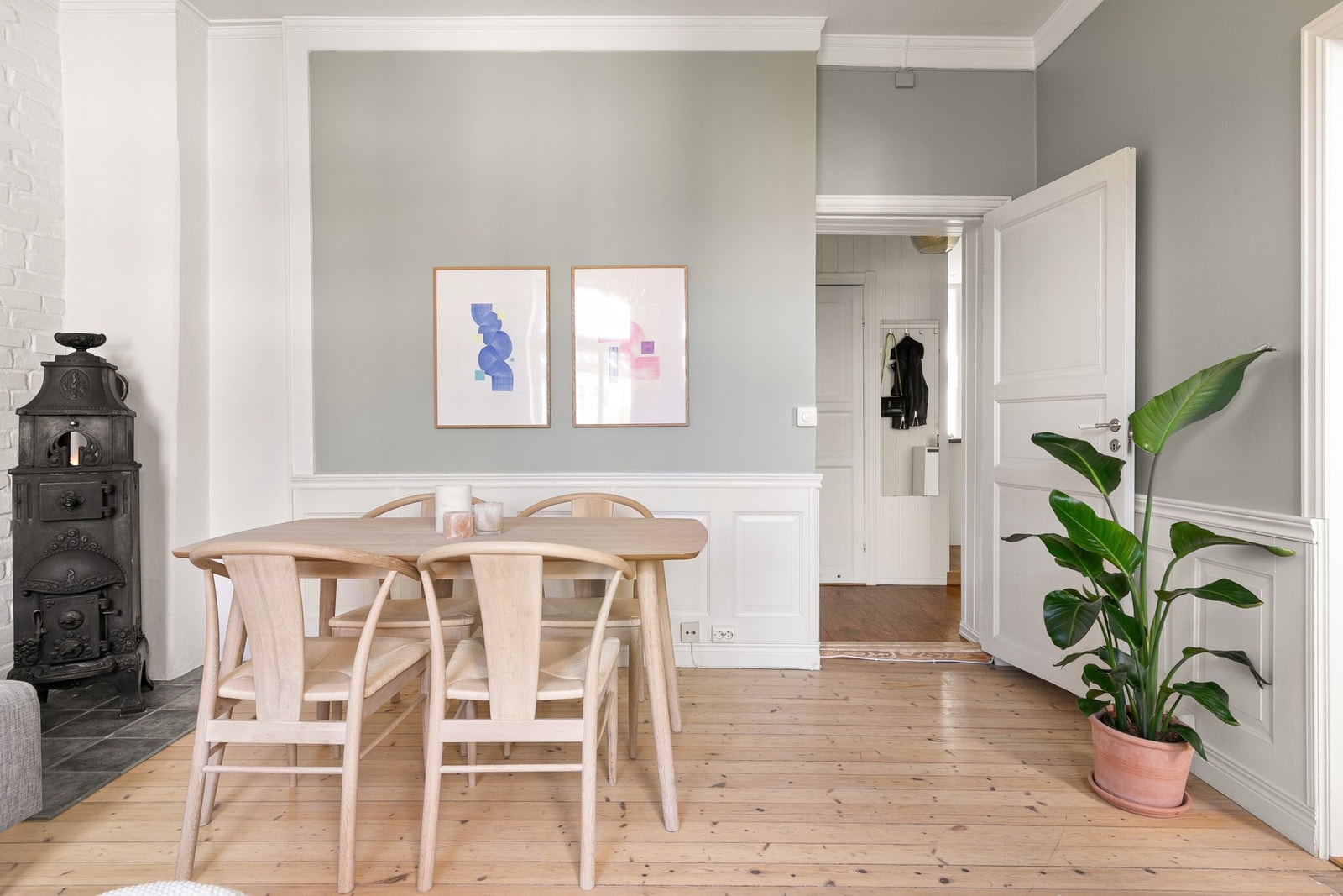 Stuen blir et naturlig samlingspunkt. Galleribilde