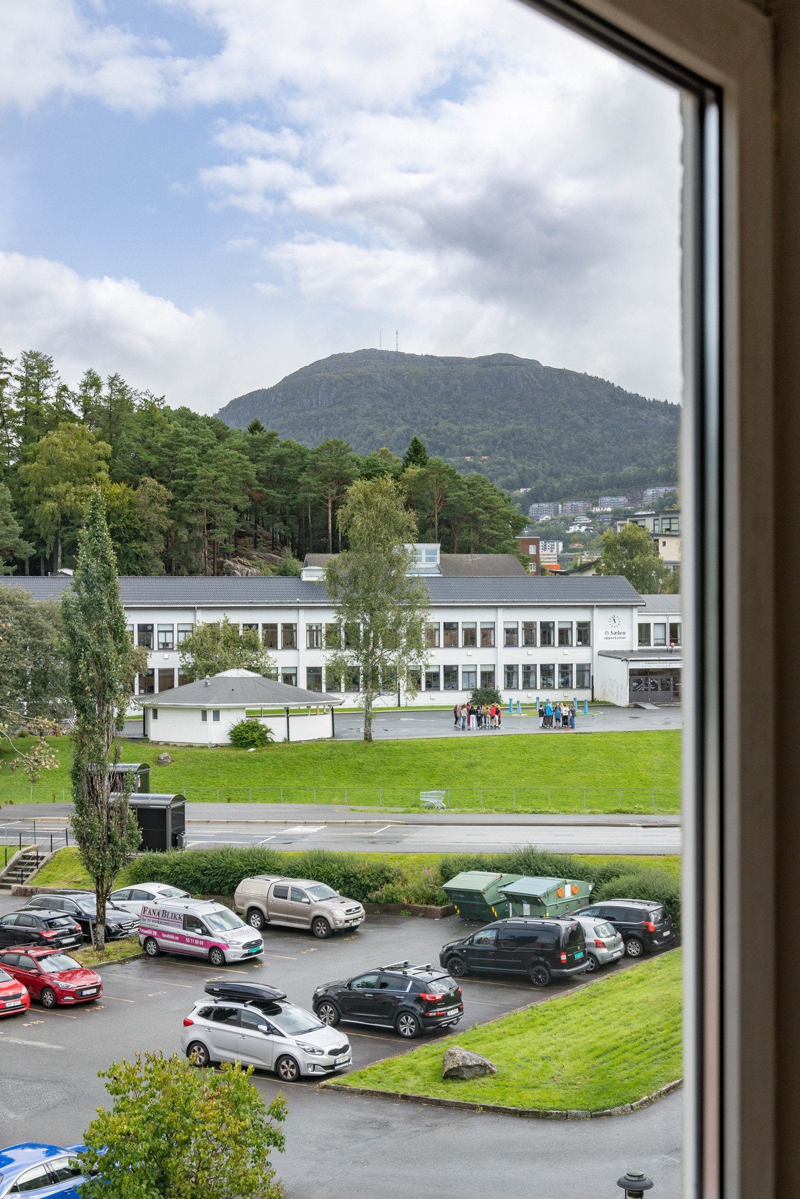 Utsikten fra soverommet. Galleribilde
