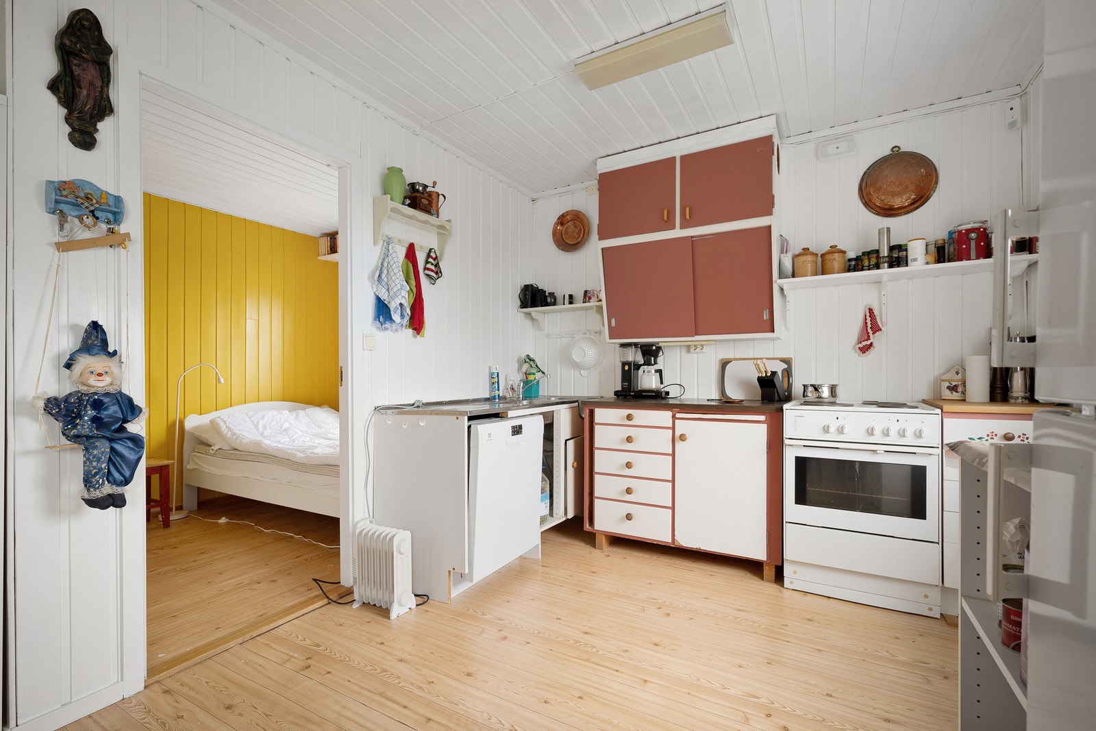 Adkomst til soverom via kjøkkenet Galleribilde