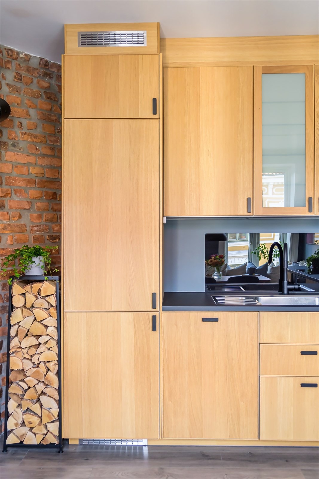 Kjøkkenet er levert fra IKEA. Galleribilde