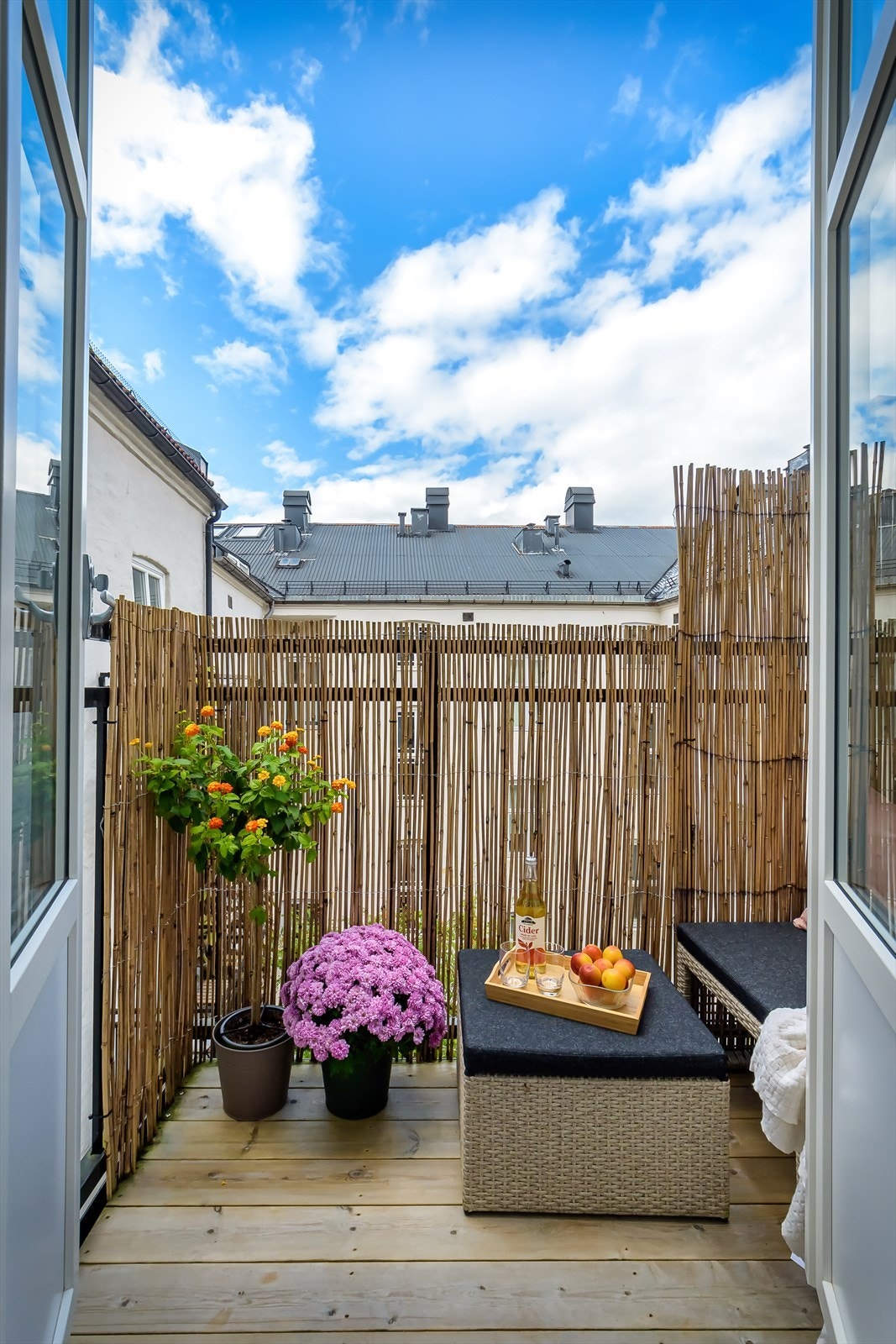 Balkongen ble oppført i 2021. Galleribilde