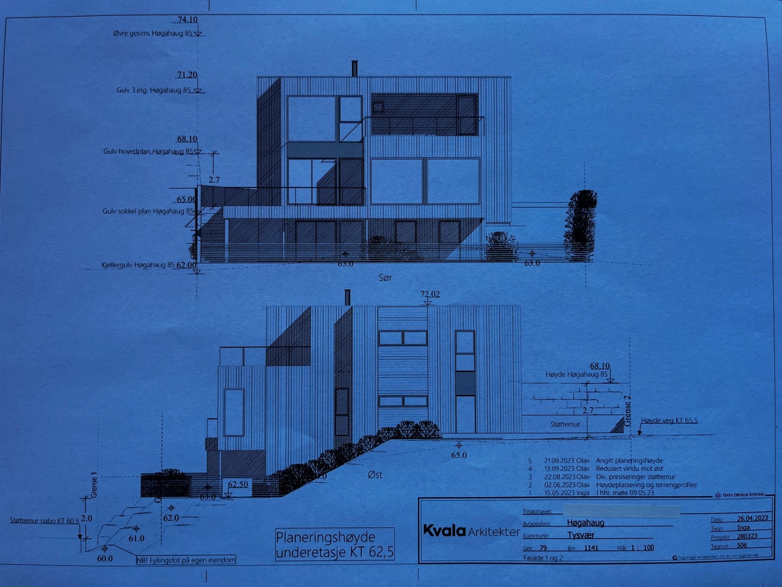 Selgers hustegninger - Kvala Arkitekter Galleribilde