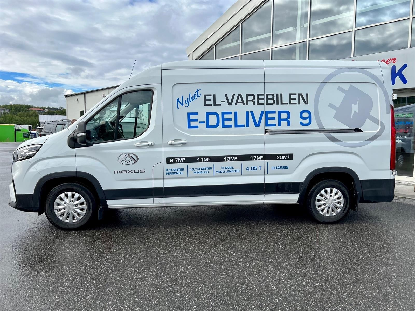 Maxus e-Deliver 9 11m3 72kWt 2