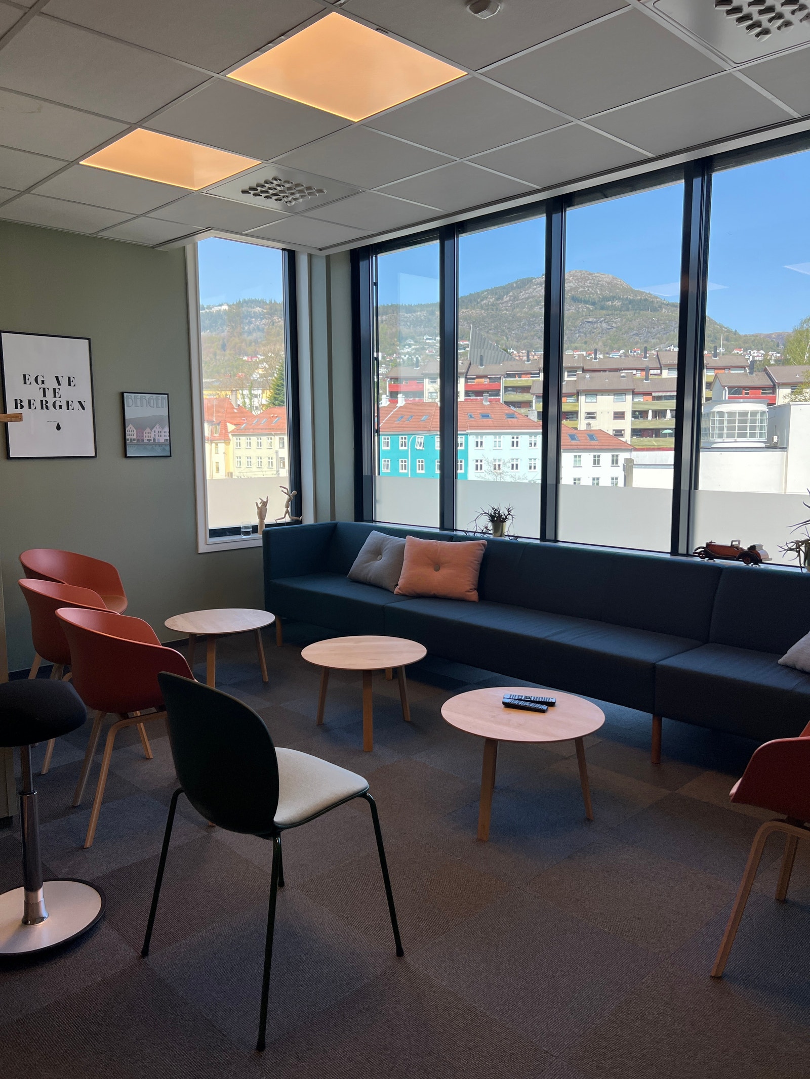 Lokalene er lyse og fine Galleribilde