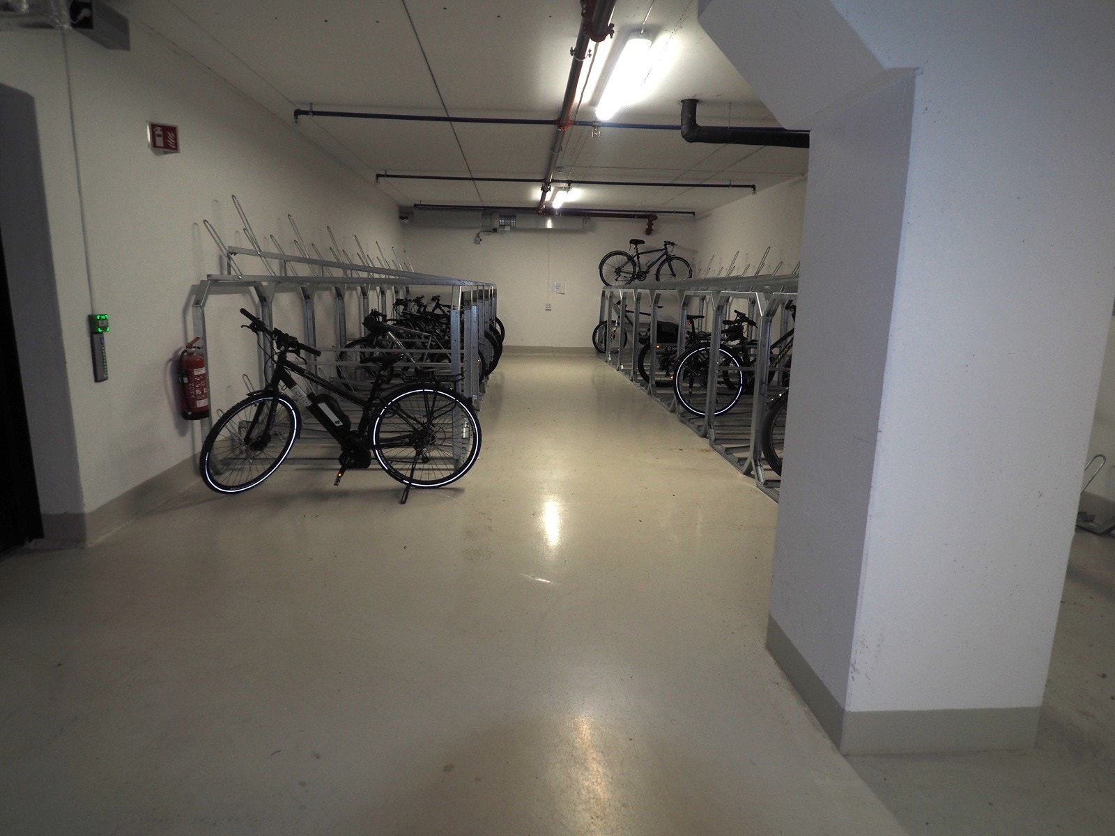 Sykkelparkering - kjeller Galleribilde