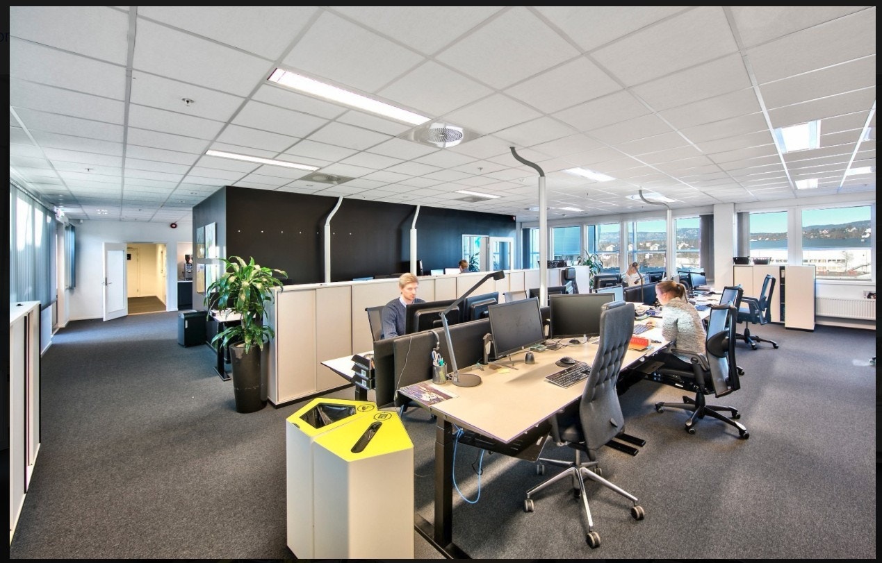 Lyse arbeidsplasser - Areal A Galleribilde
