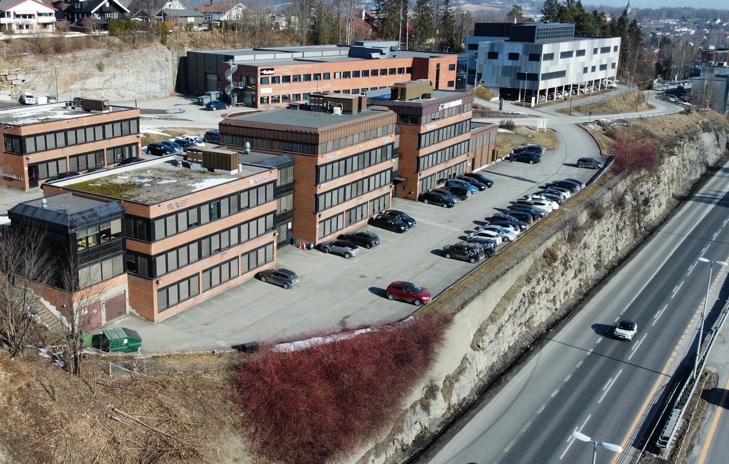 Oversiktsbilde mot Asker S Galleribilde