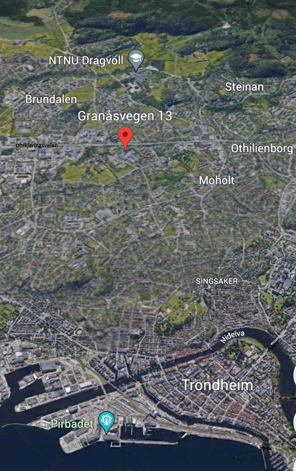 Beliggenhet nært Omkjøringsveien Galleribilde