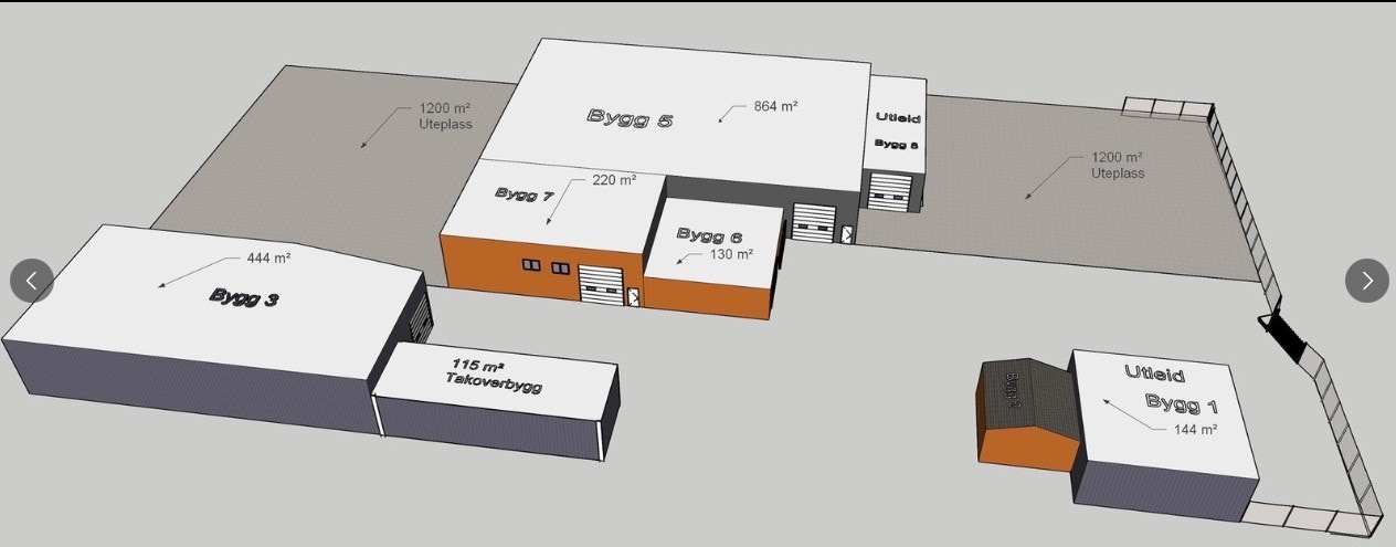 Oversikt bygg Galleribilde