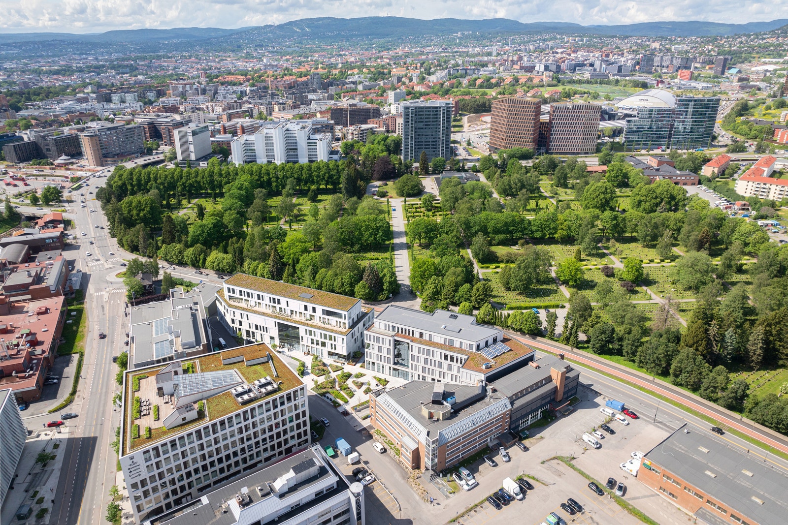 Bruvin Park drone Galleribilde