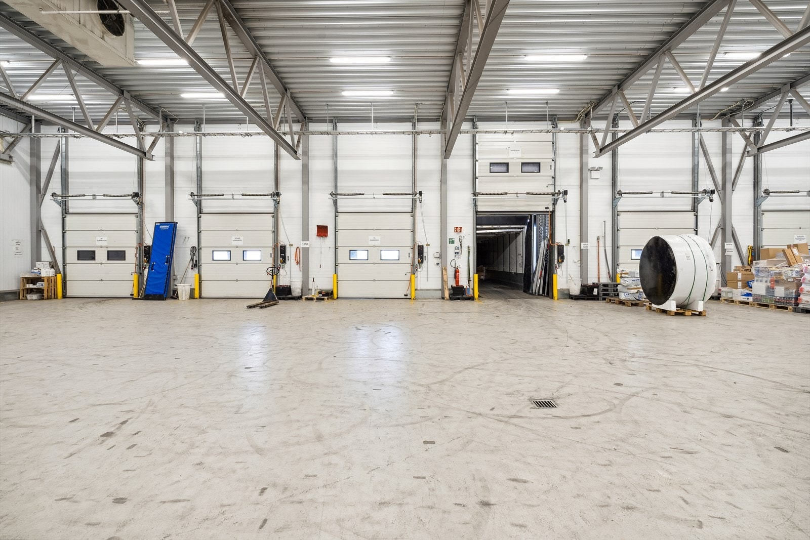 Fleksible arealer med flere kjøreporter Galleribilde